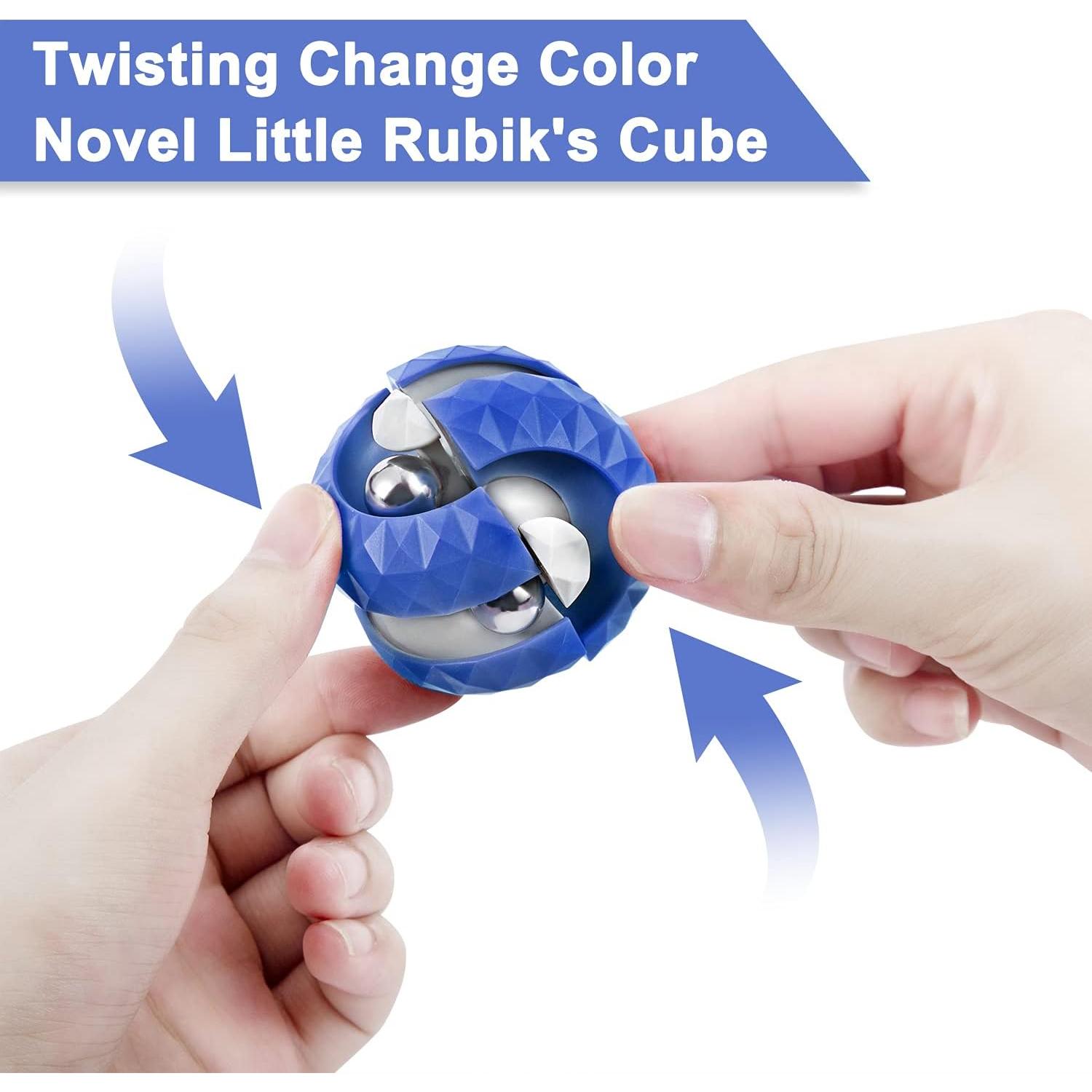 Paquete de 4 Juguetes Antiestrés DIMI Pelota Orbit