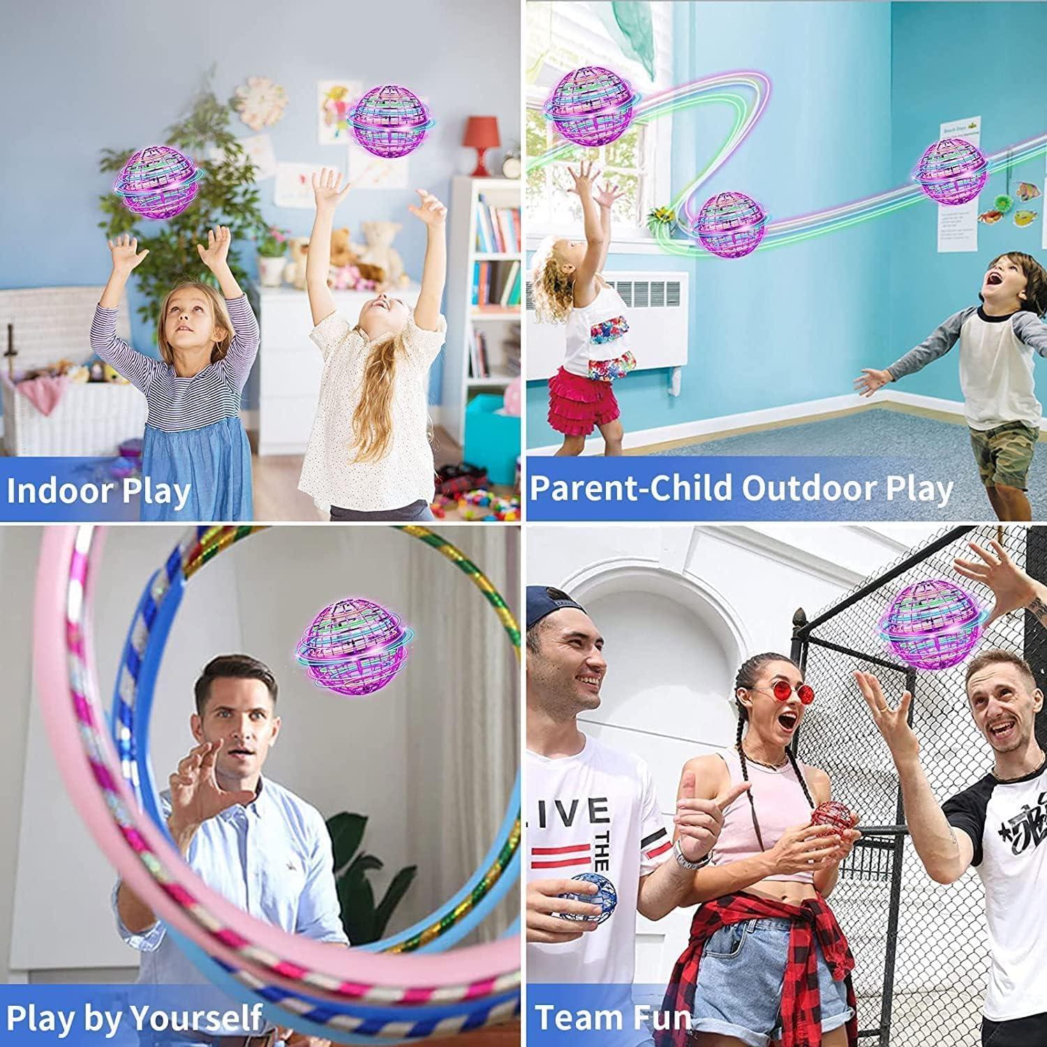 Bola Voladora RGB HONBQYCC TSM006 Juguete Flotante 8.89cm