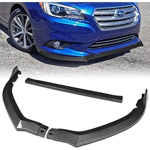 Labio Frontal HYPERSPEED 3 Piezas ABS Carbono Subaru Legacy 2015-2017