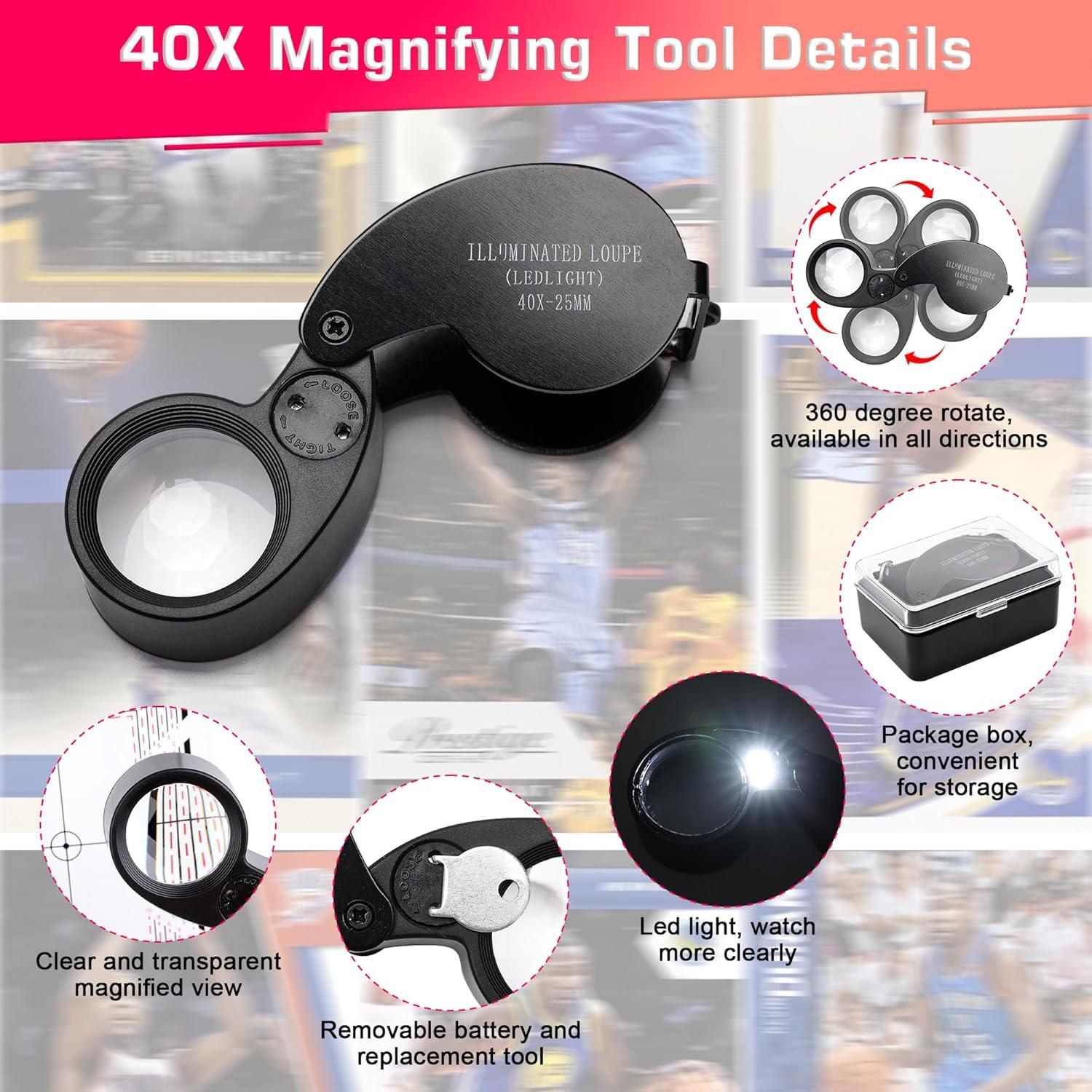 Kit de Herramientas de Calificación Luxiv 30X y Paños