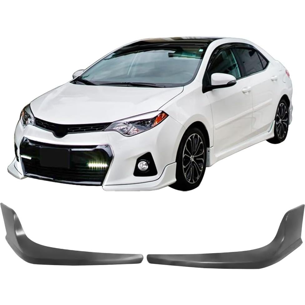 Lip de Parachoques Frontal IKON MOTORSPORTS para Toyota Corolla S 2014-2016