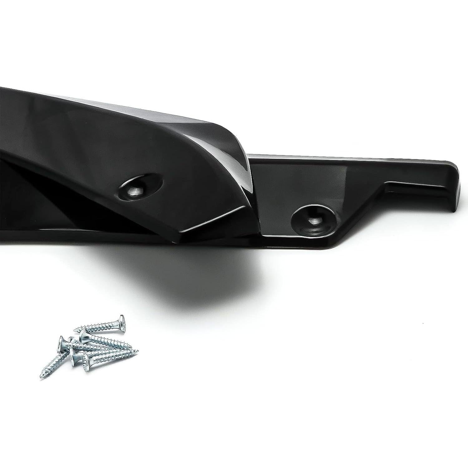 Difusor de Canard para Parachoques Trasero Xotic Tech Negro