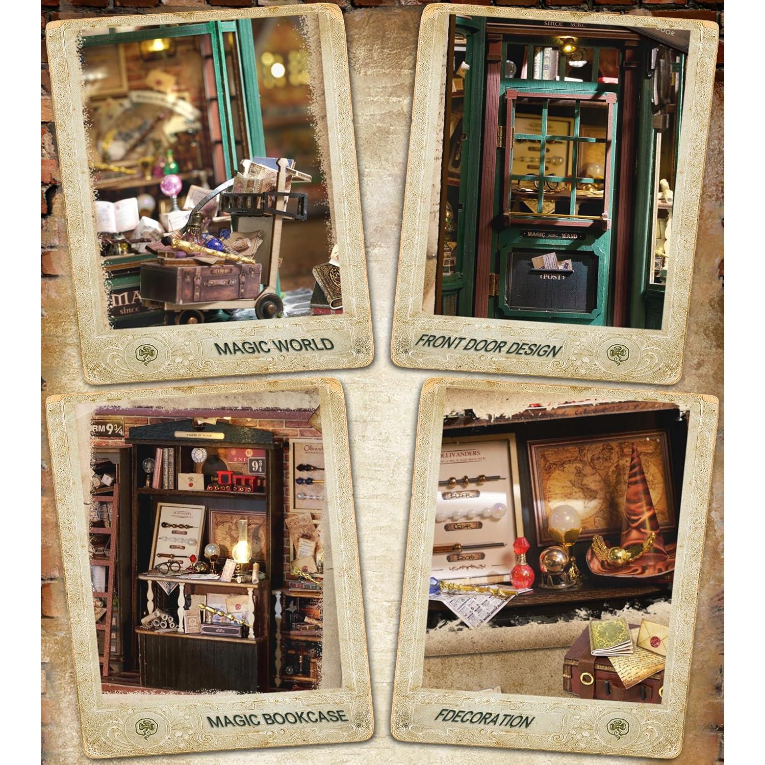 Kit Casa de Muñecas Miniatura DIY Spilay 1:24 con LED