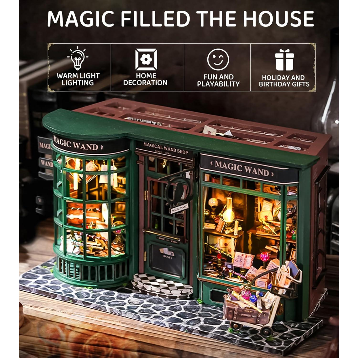 Kit Casa de Muñecas Miniatura DIY Spilay 1:24 con LED