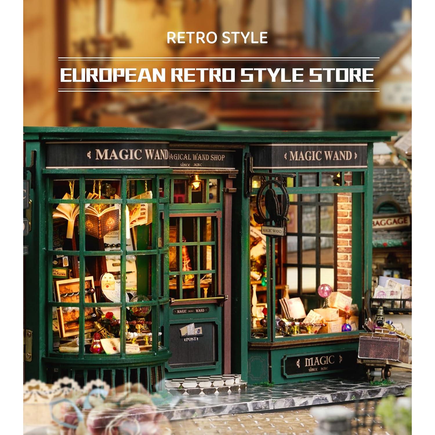 Kit Casa de Muñecas Miniatura DIY Spilay 1:24 con LED