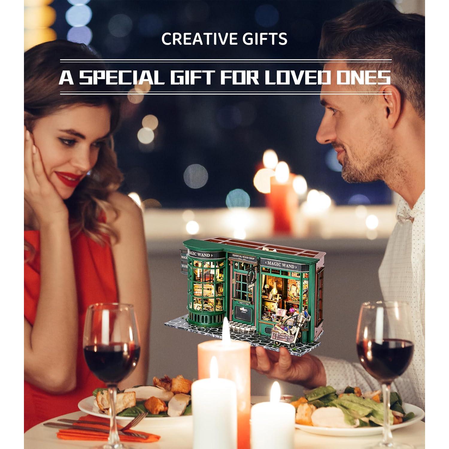 Kit Casa de Muñecas Miniatura DIY Spilay 1:24 con LED