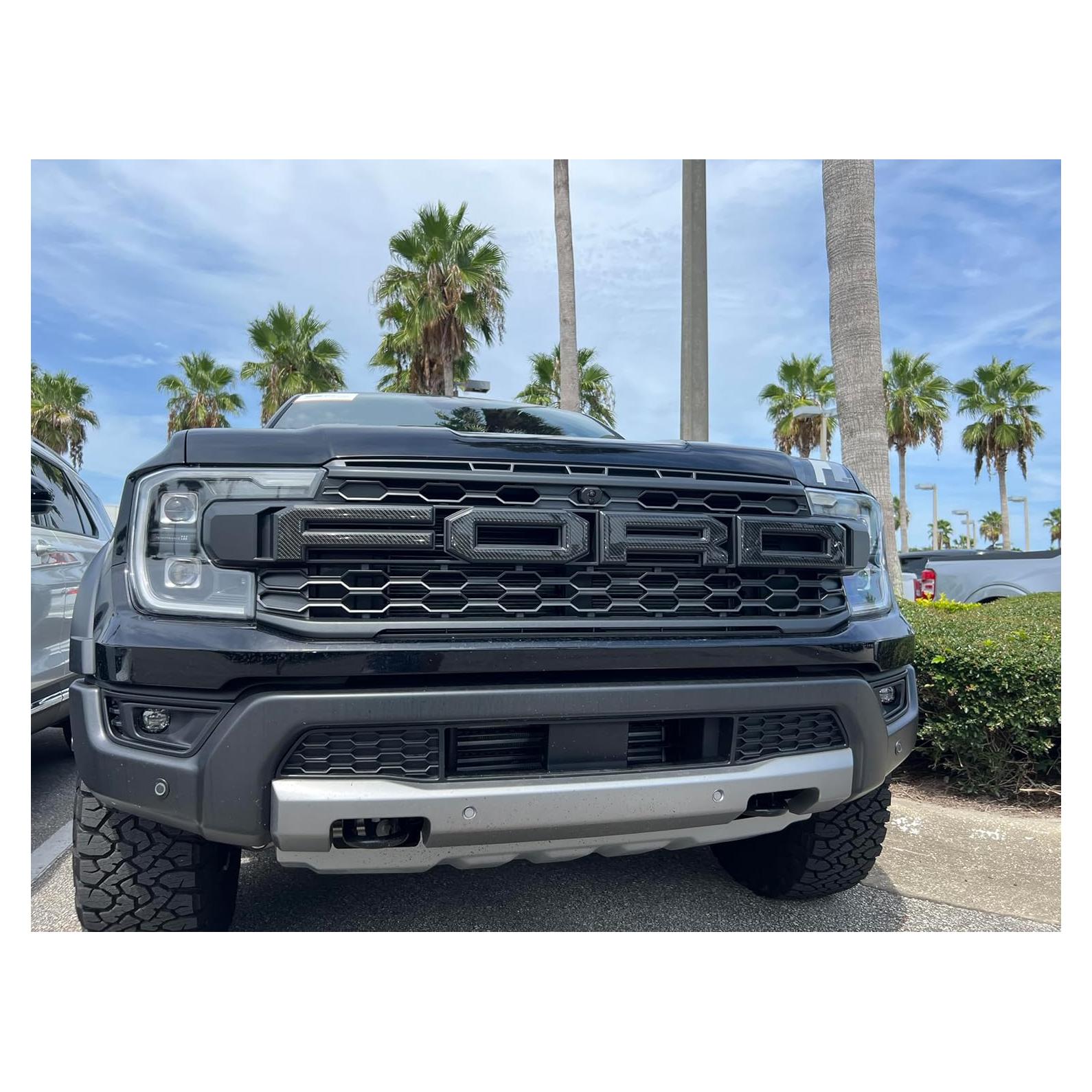 Superposiciones Letras Rejilla TufSkinz Ford Ranger Raptor 2024-2025