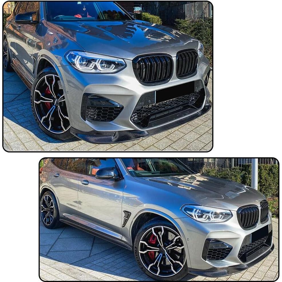 Labio Frontal de Fibra de Carbono Kit Mcarcar para BMW X3M X4M 2019-2021