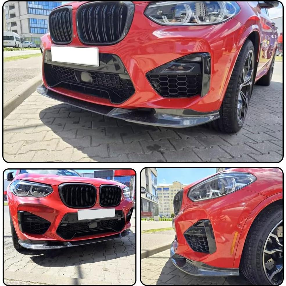 Labio Frontal de Fibra de Carbono Kit Mcarcar para BMW X3M X4M 2019-2021