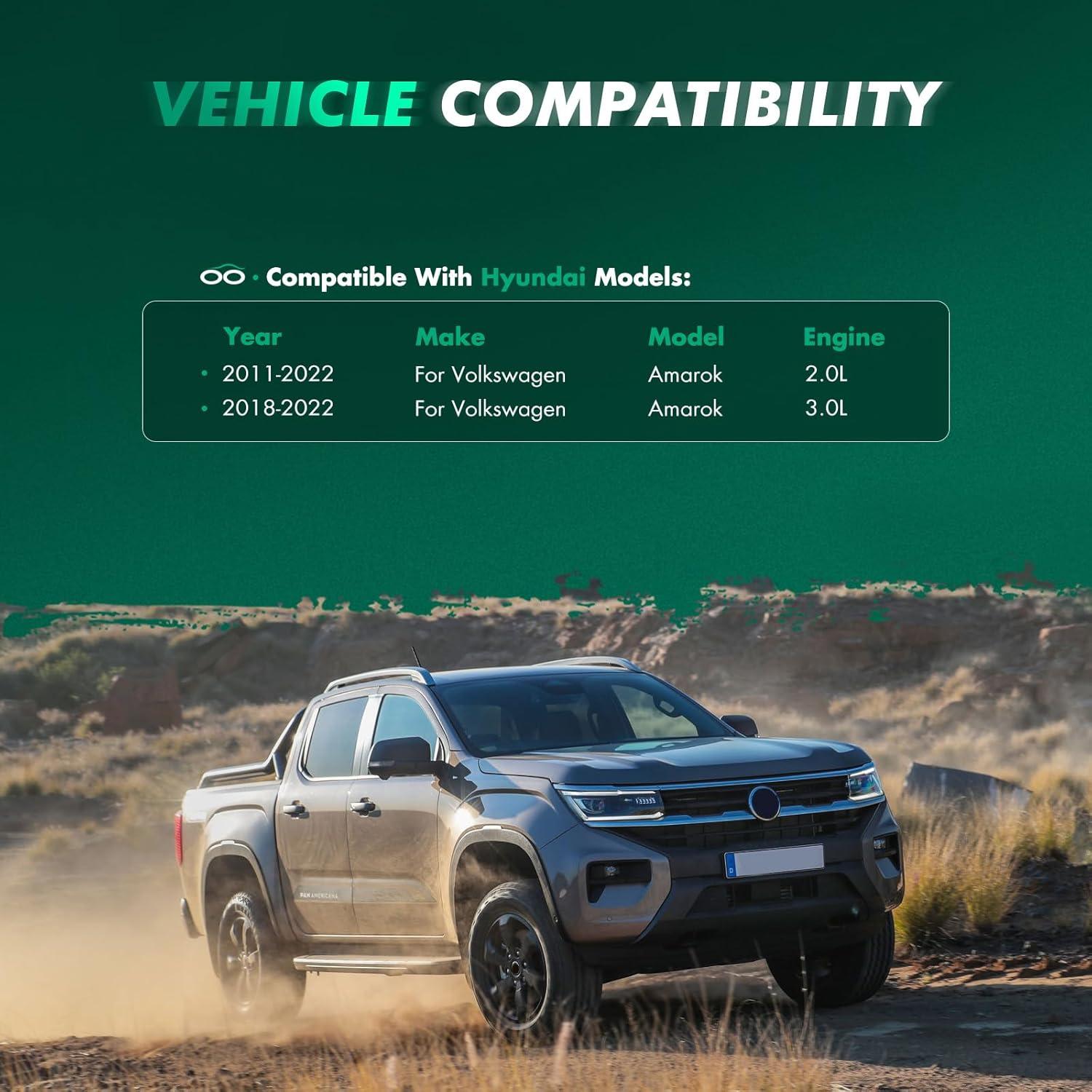 Guardabarros Delanteros y Traseros SCITOO para Volkswagen Amarok 2011-2022