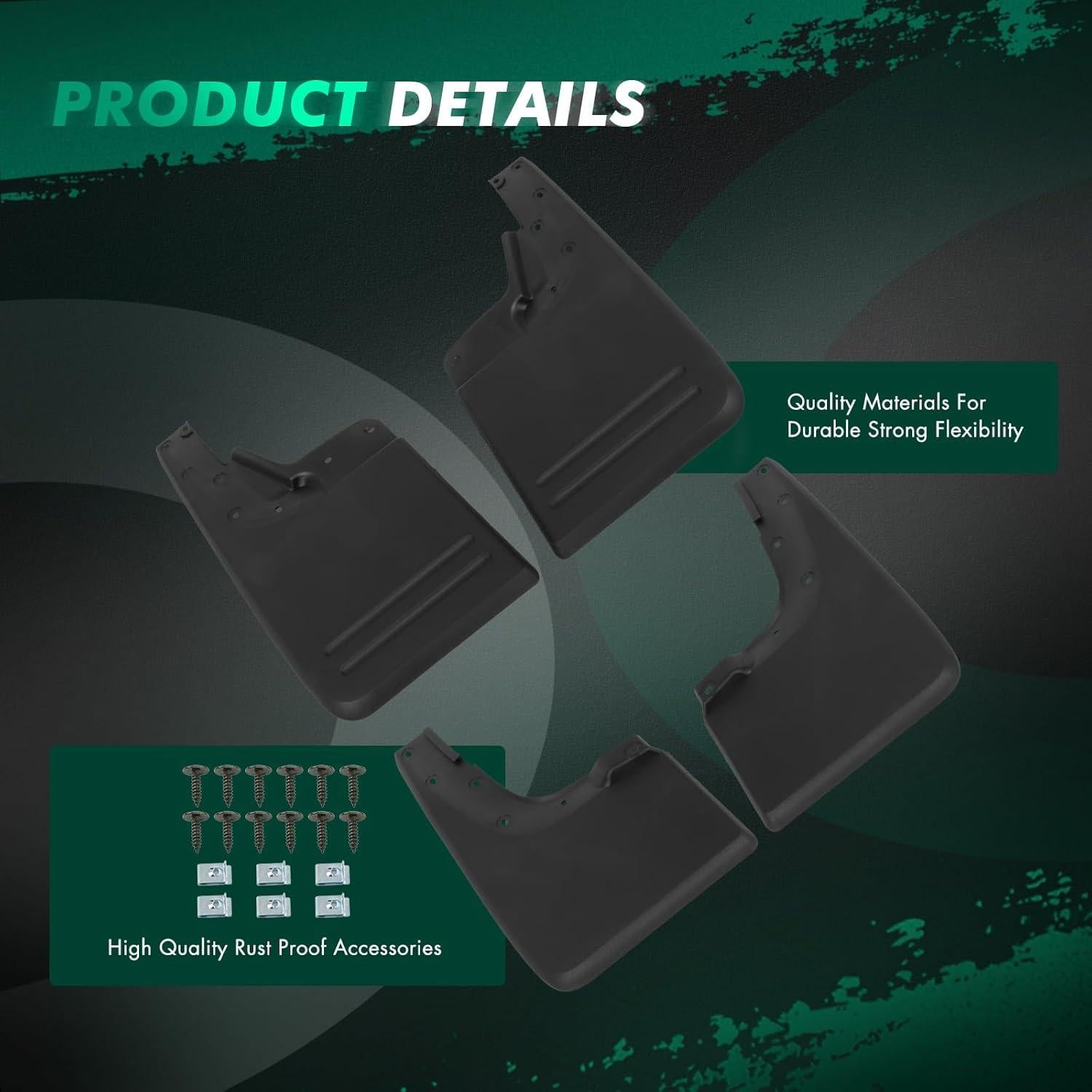 Guardabarros Delanteros y Traseros SCITOO para Volkswagen Amarok 2011-2022