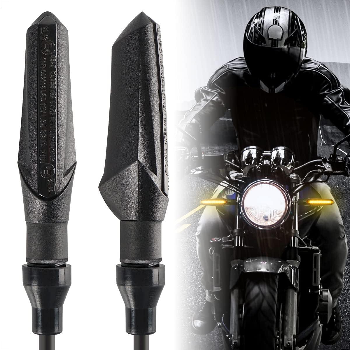 Señales de Giro LED Evermotor 2 Piezas 12V Impermeables