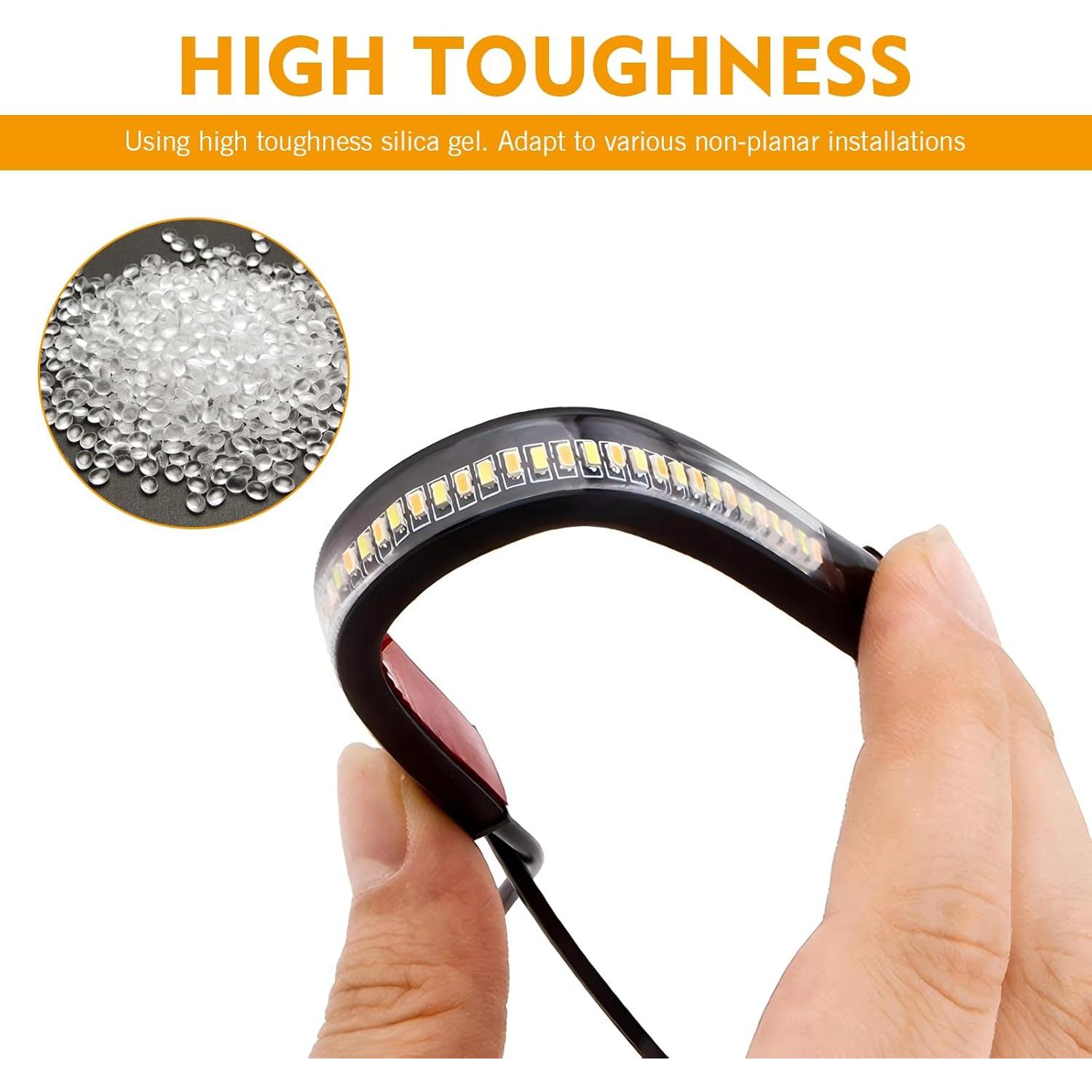 2 Piezas Luz de Señal de Giro LED Ferianl 12.19 cm Universal