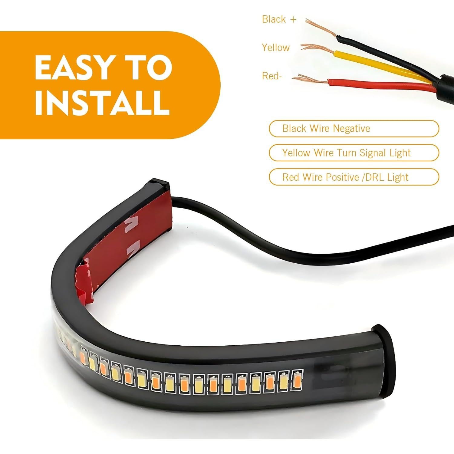 2 Piezas Luz de Señal de Giro LED Ferianl 12.19 cm Universal