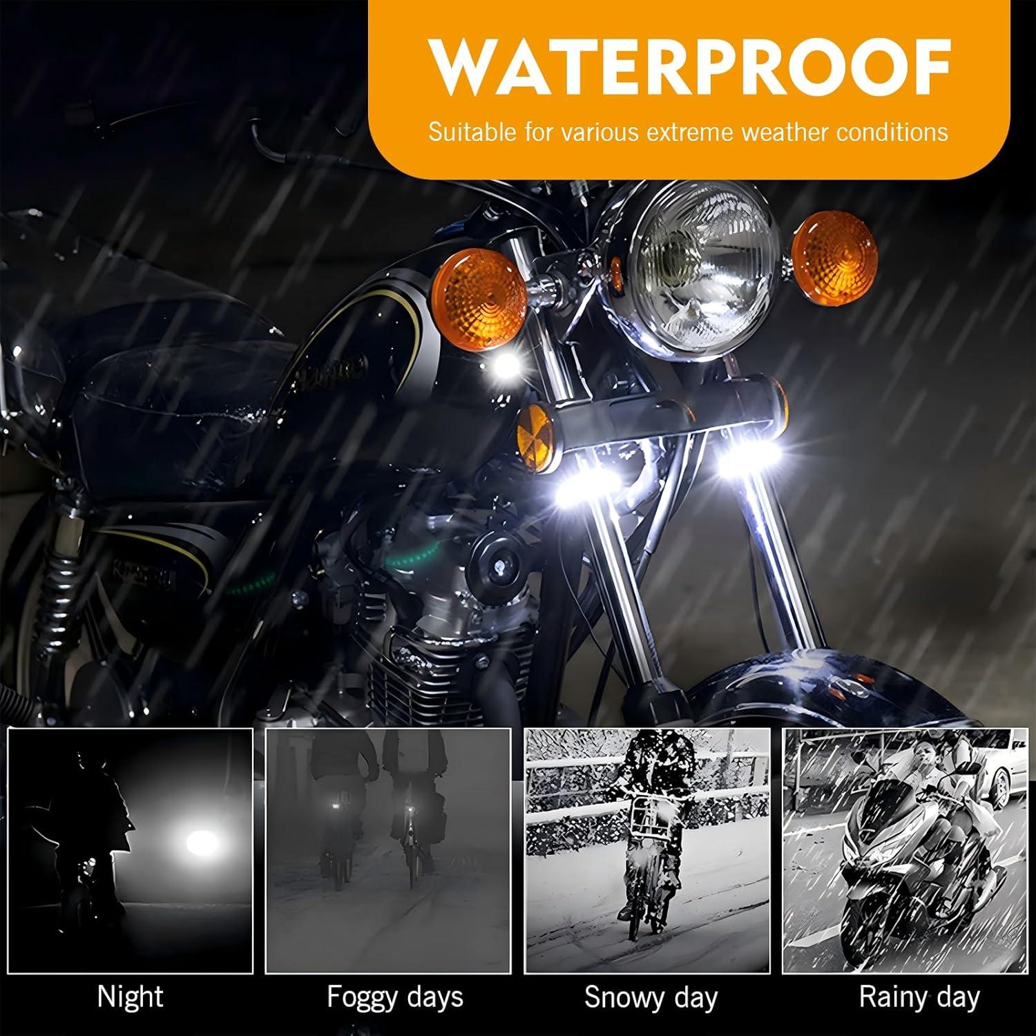 2 Piezas Luz de Señal de Giro LED Ferianl 12.19 cm Universal