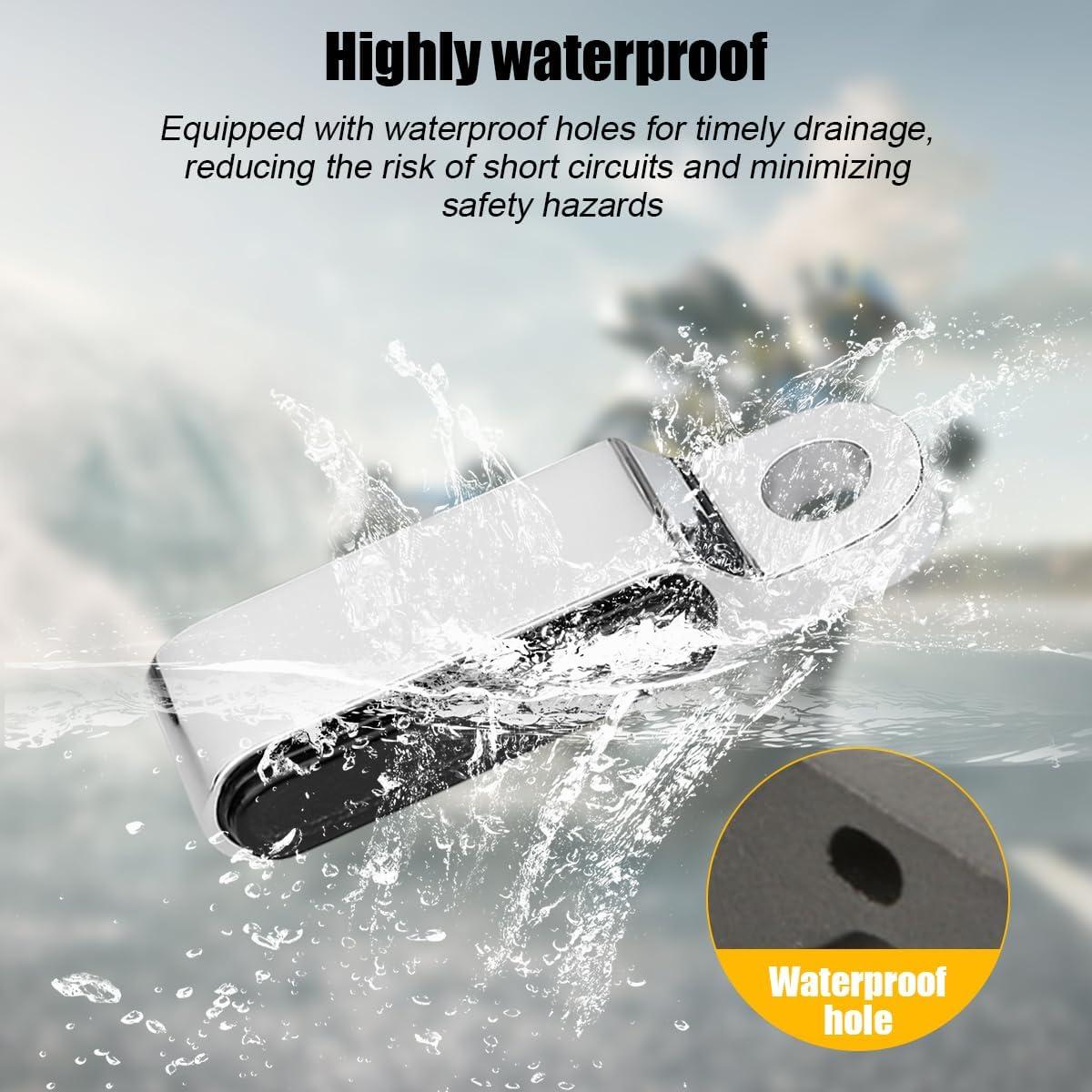 Luces de Señal de Giro LED Norkmdi para Motocicleta 2 Pcs