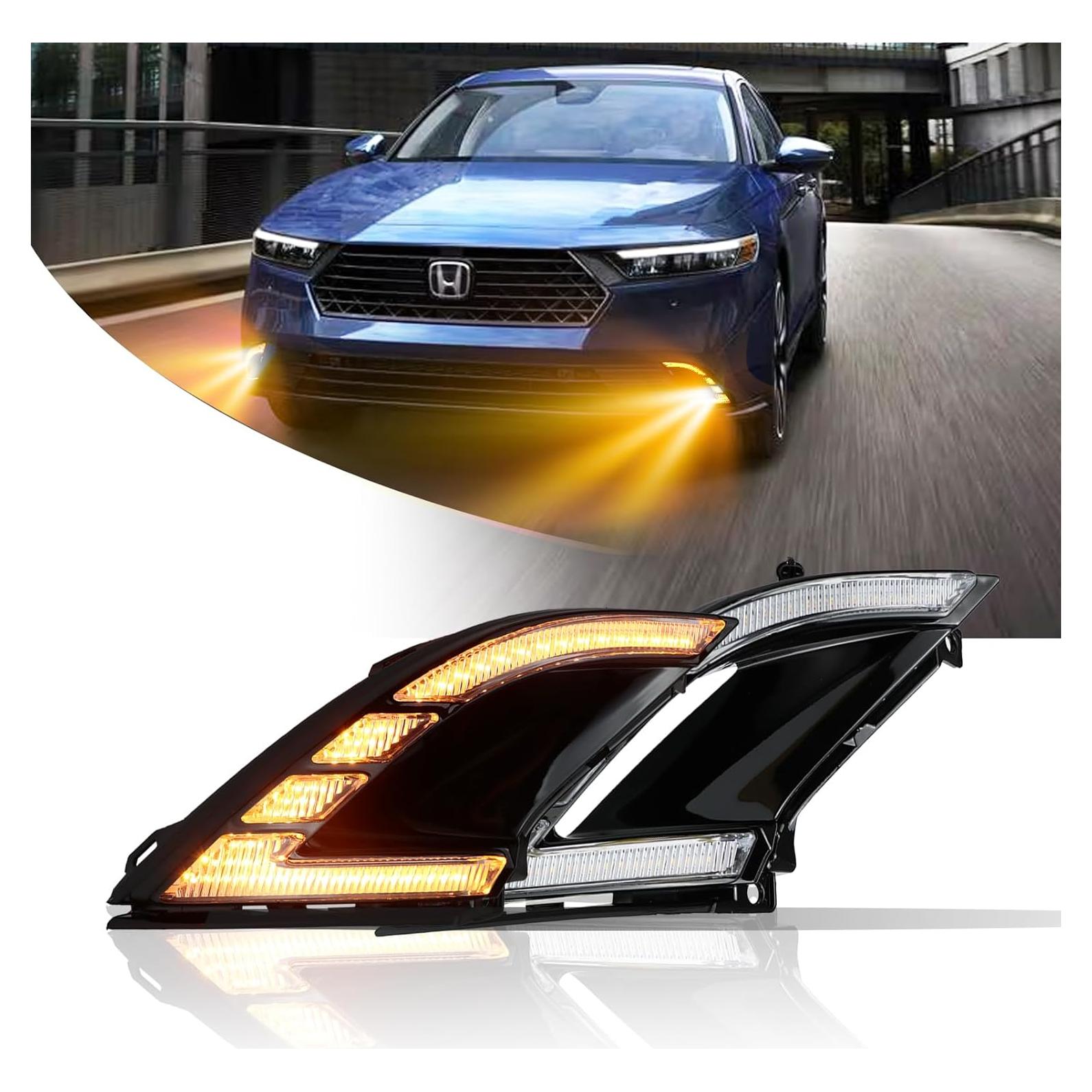 Luces de Niebla LED PGTOPONE para Honda Accord 2023-2024