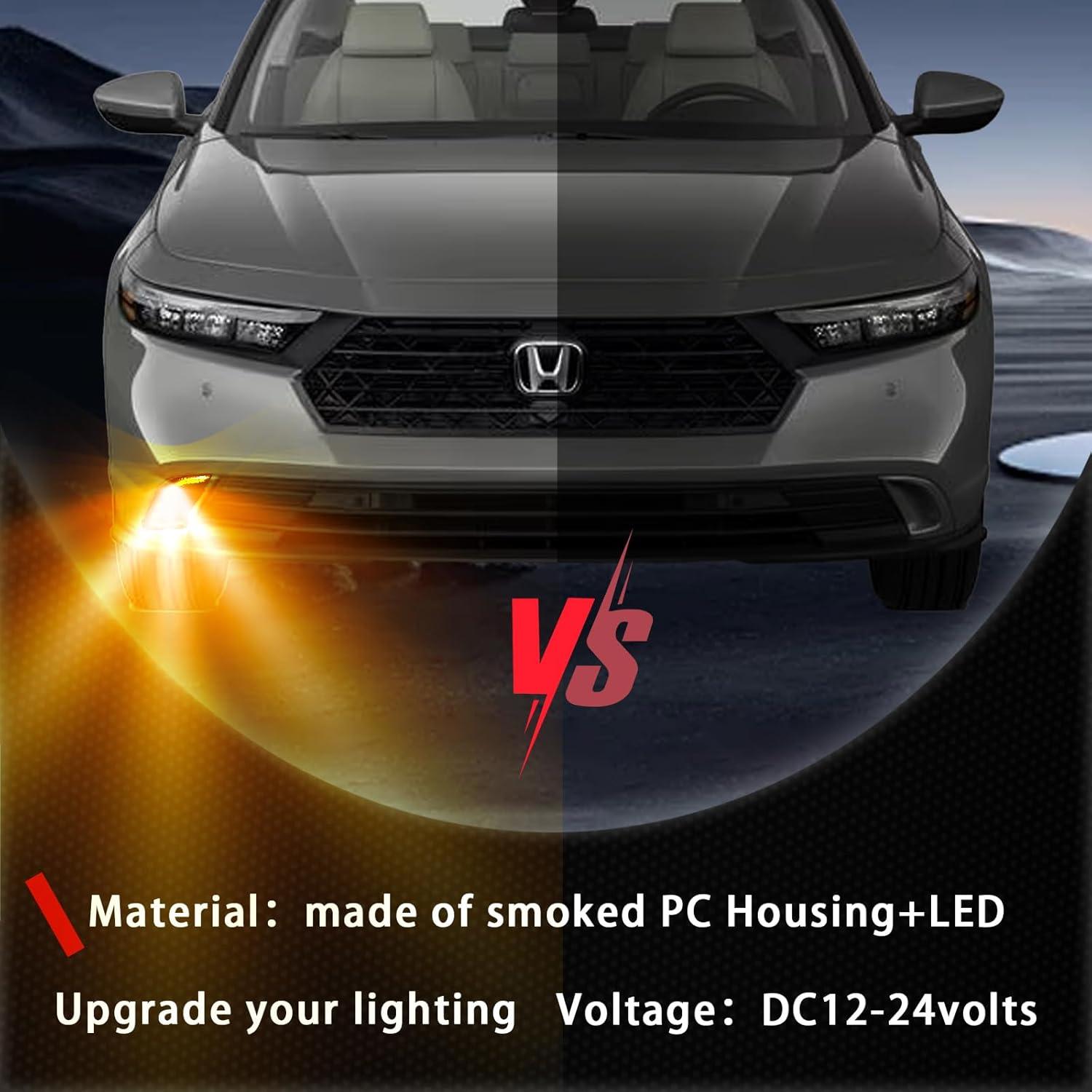 Luces de Niebla LED PGTOPONE para Honda Accord 2023-2024