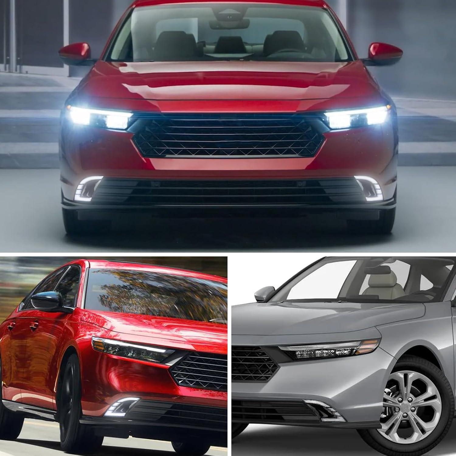 Luces de Niebla LED PGTOPONE para Honda Accord 2023-2024