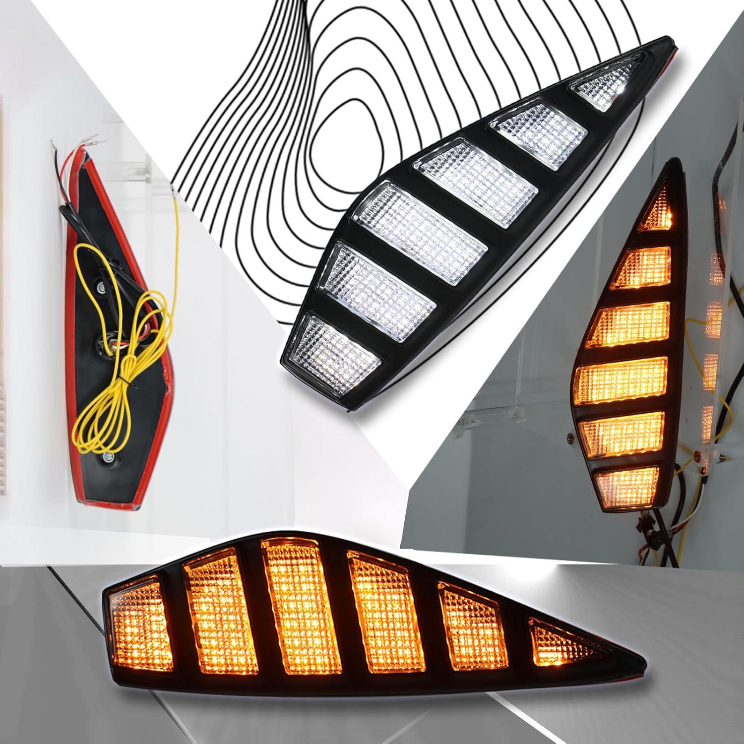 Luces de Niebla LED PGTOPONE para Honda Civic 2025 DRL