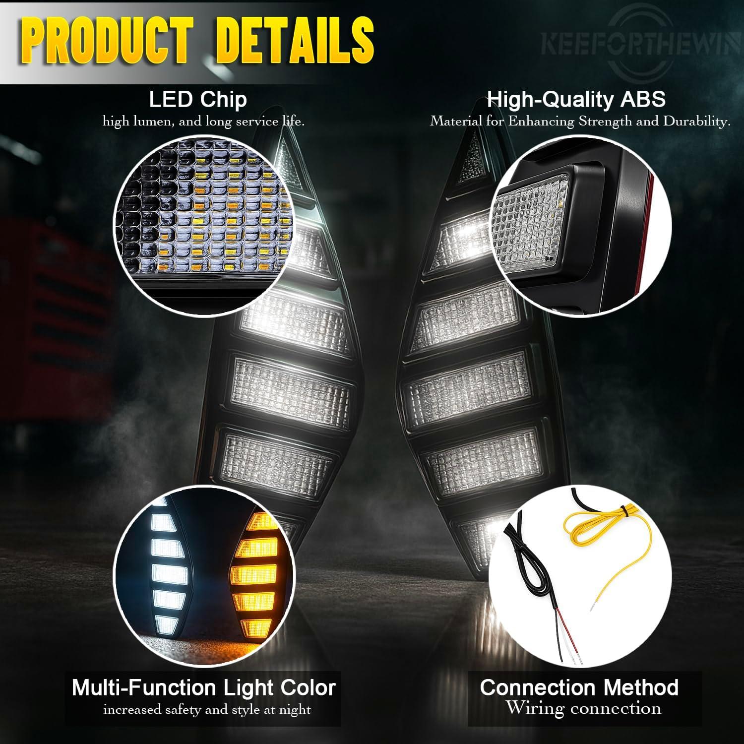 Luz de Niebla LED KeeForthewin para Honda Civic 2025 3 en 1