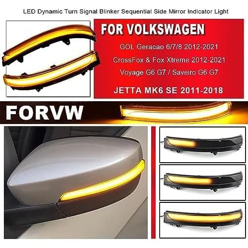 Lámpara de Señal de Giro LED AJHLJ para Volkswagen Jetta y Gol
