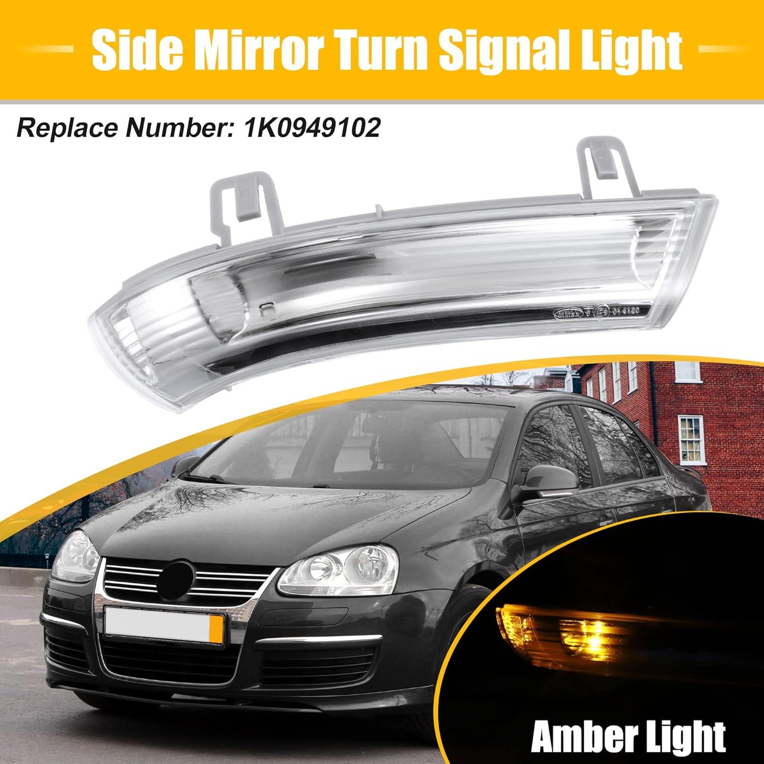 Luz de Señal de Giro LED Frontal Derecho X AUTOHAUX para Volkswagen