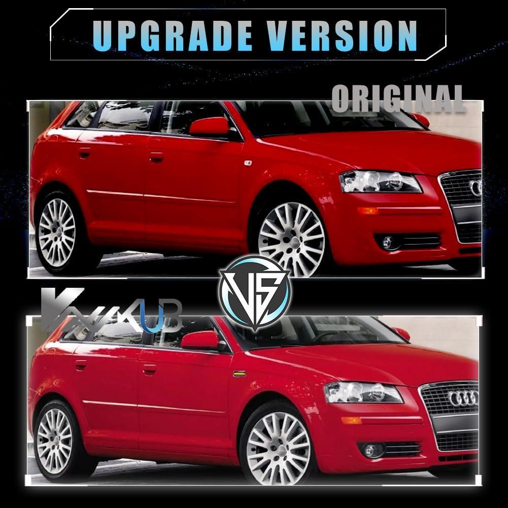 Luces de Marcador Lateral LED VANKUB para Au-di A4 A6 TT 2002-2013