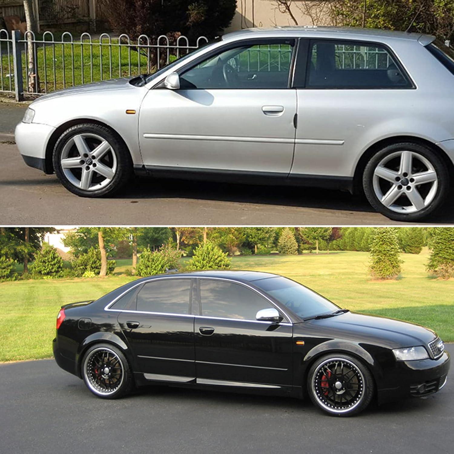 Luz de Marcador Lateral LED Ámbar Humo para Audi A3 A4 A6