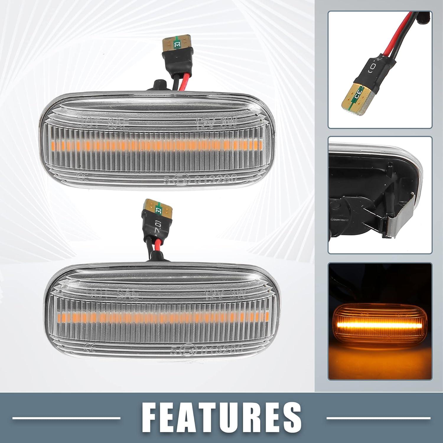 Luz de Señal de Giro LED Audi A4 2002-2009 - Juego de 2