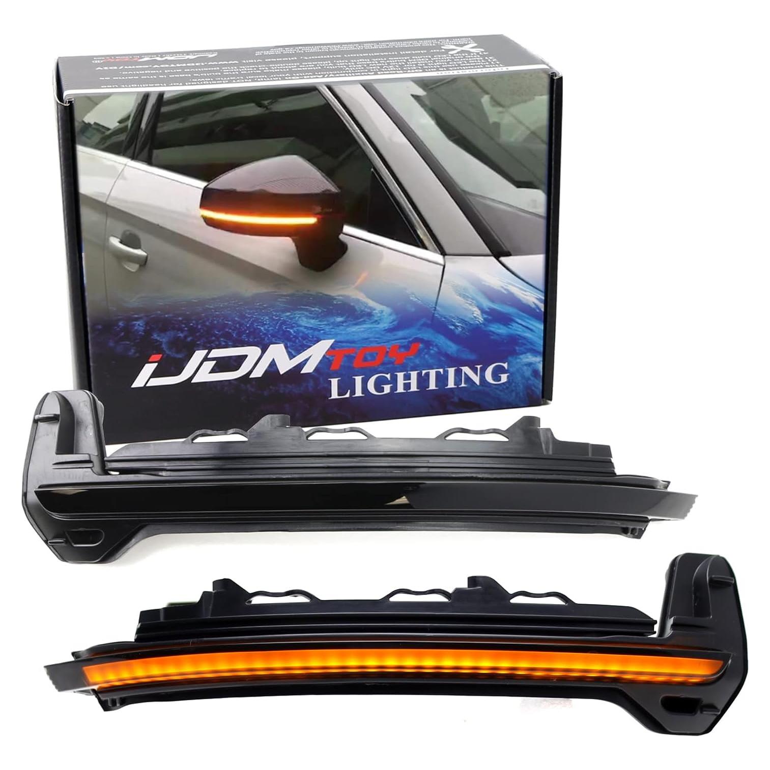 Tira de luz LED secuencial iJDMTOY para Audi TT R8 2016+