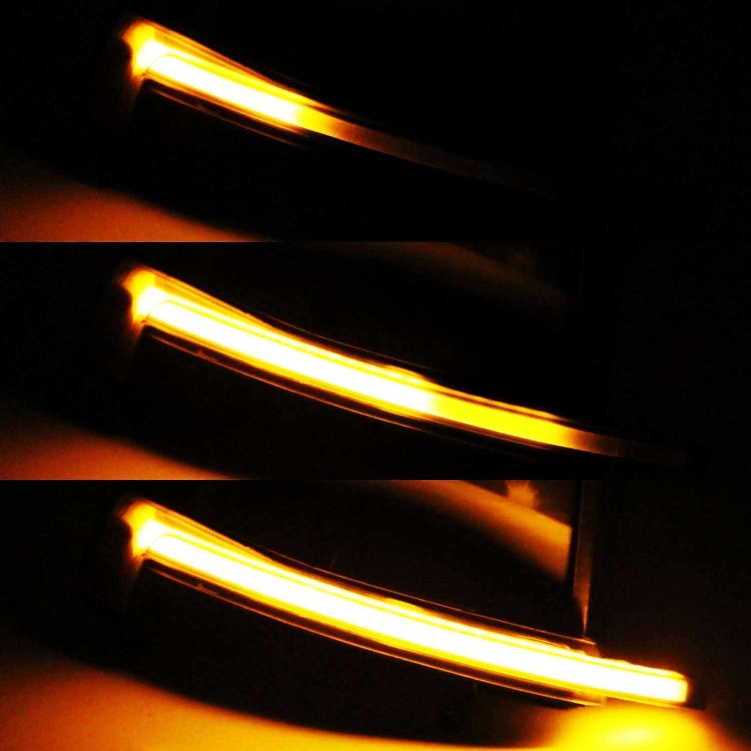 Tira de luz LED secuencial iJDMTOY para Audi TT R8 2016+