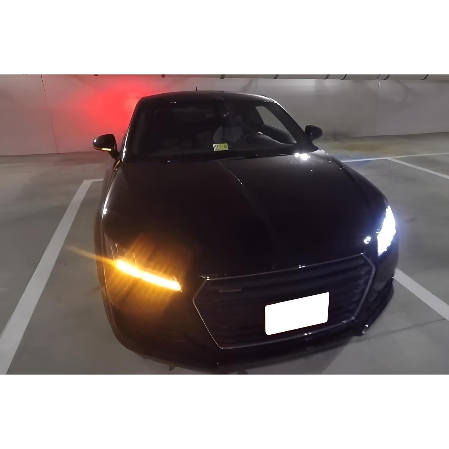 Tira de luz LED secuencial iJDMTOY para Audi TT R8 2016+