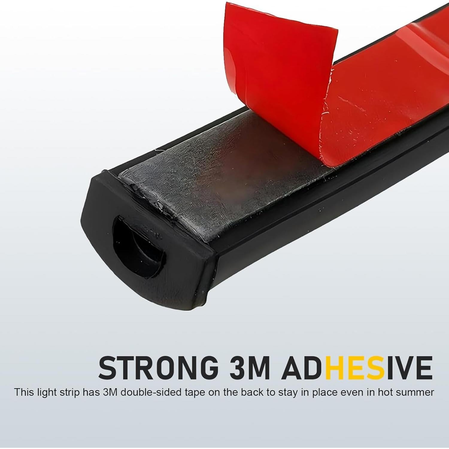 2 Tiras LED de Señal de Giro Dogary 36 SMD 3014 para Motocicleta