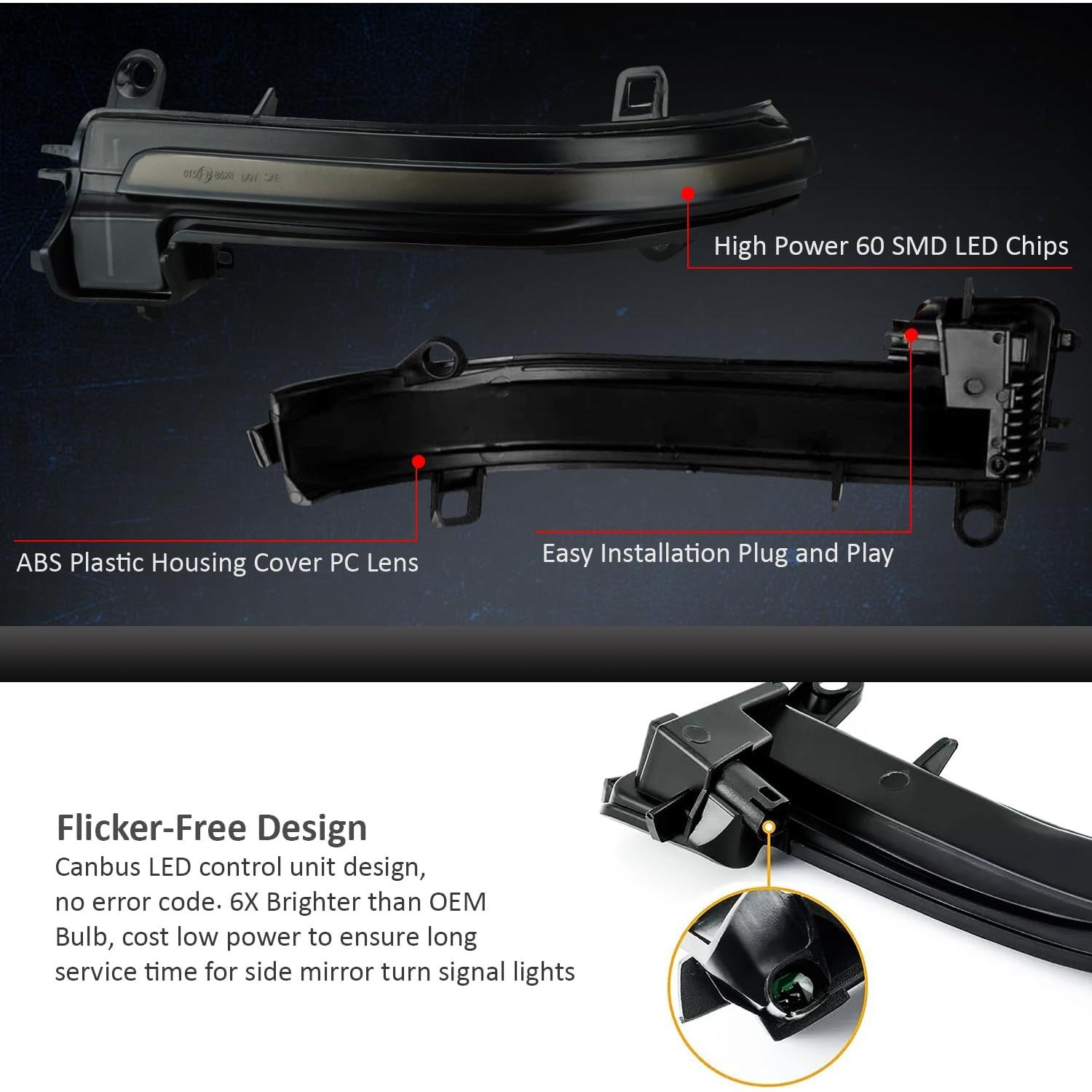 Luces de Señal de Giro LED D-Lumina para BMW Series 1-4