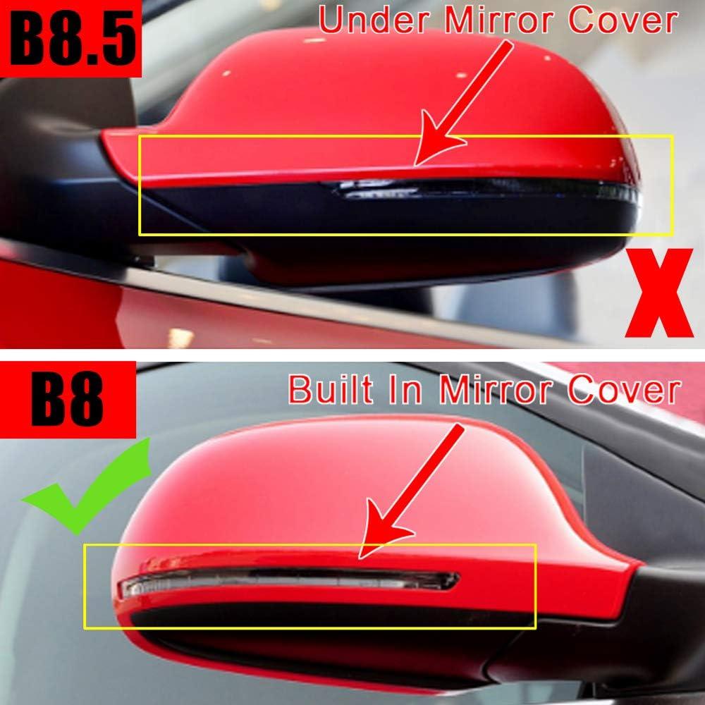 Luz de señal de giro LED dinámica Kakulkomen para Audi B8