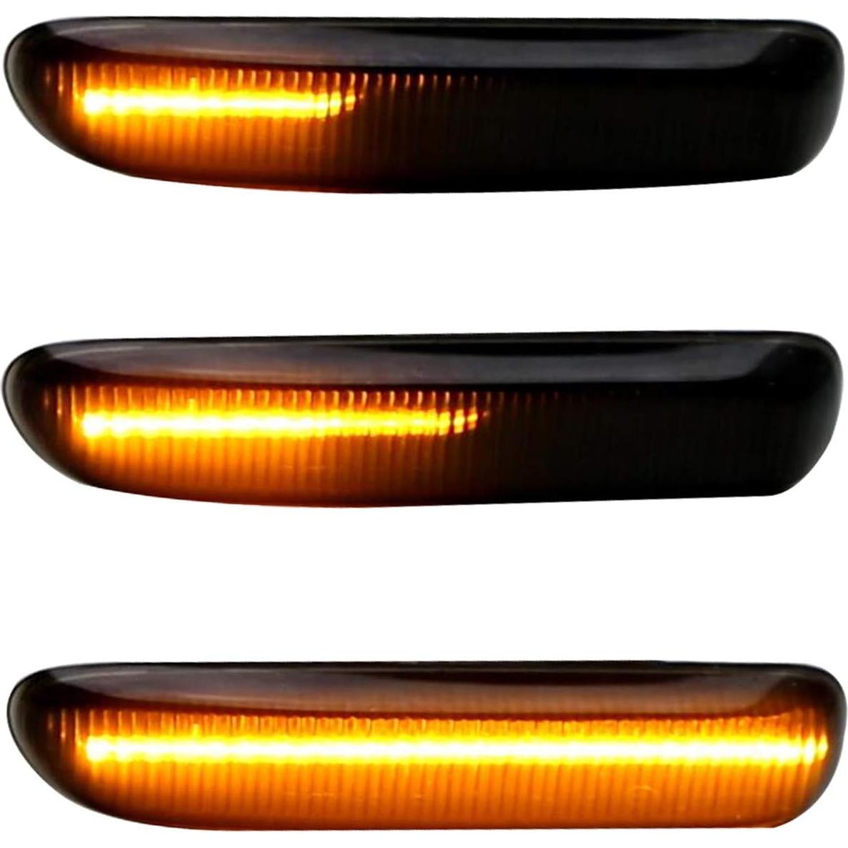 Kit de Luz de Marcador Lateral LED Ahumada iJDMTOY para BMW E46