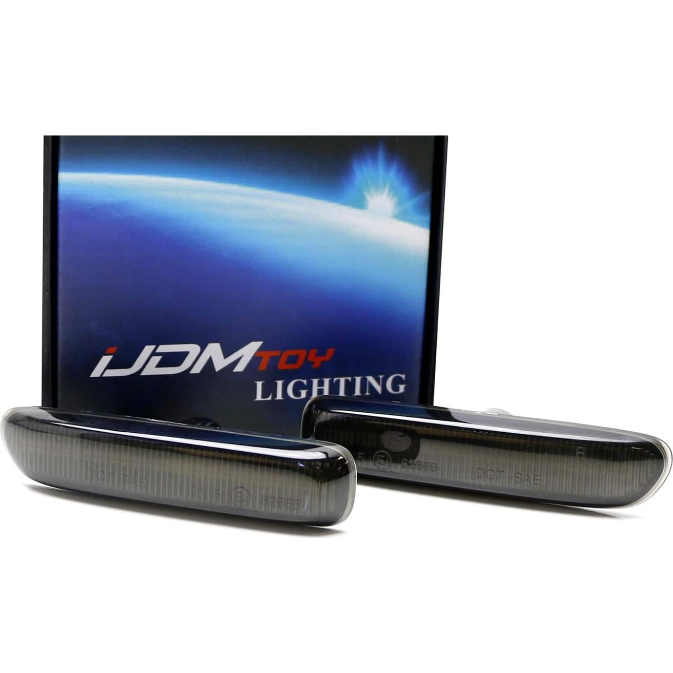 Kit de Luz de Marcador Lateral LED Ahumada iJDMTOY para BMW E46