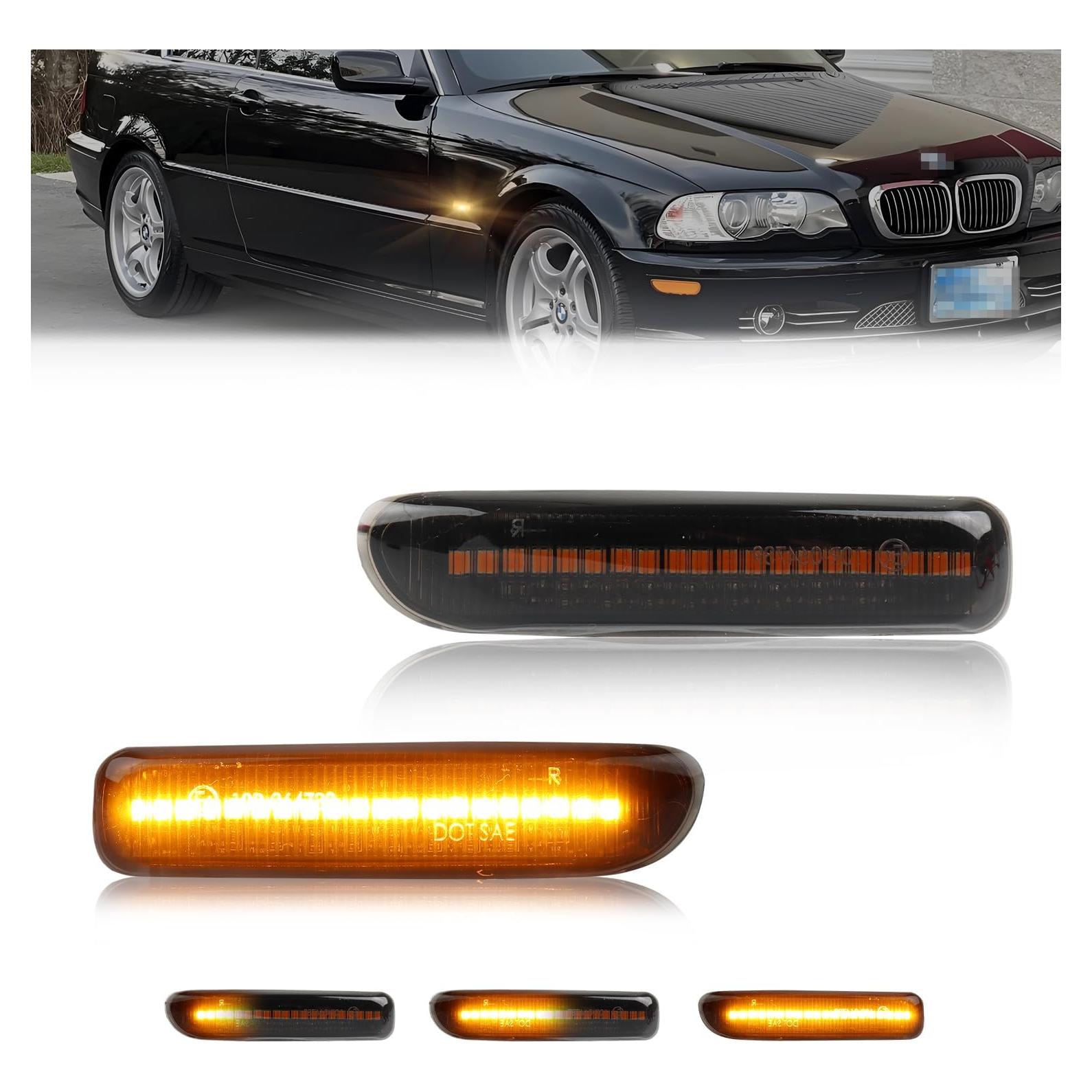 Luces de Marcador Lateral LED DYNVEX para BMW E46 1999-2001