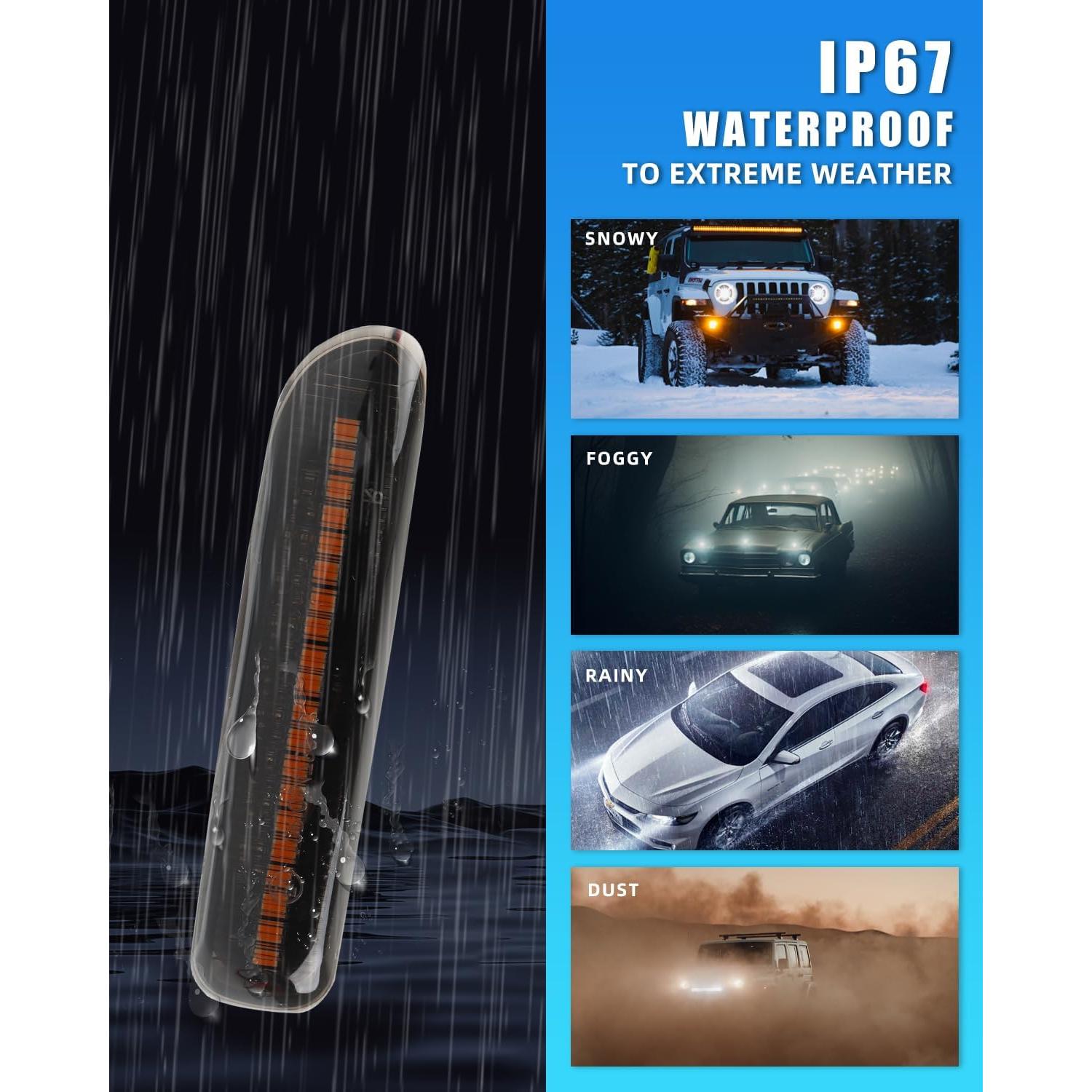 Luces de Marcador Lateral LED DYNVEX para BMW E46 1999-2001