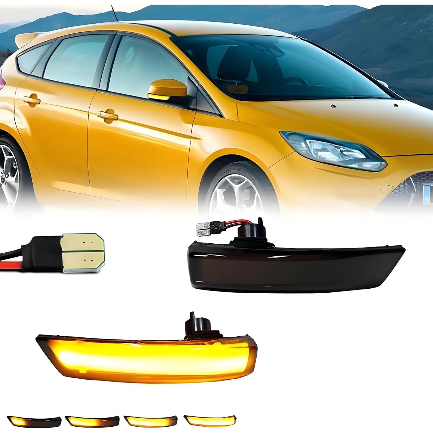 Luces de señal de giro LED Reinko para Ford Focus y Fusion