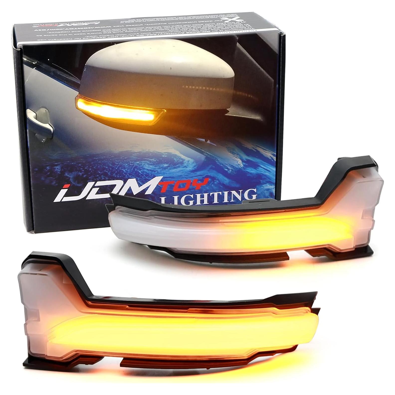Kit Luz Señal Giro Espejo Lateral LED iJDMTOY Ford 2020+
