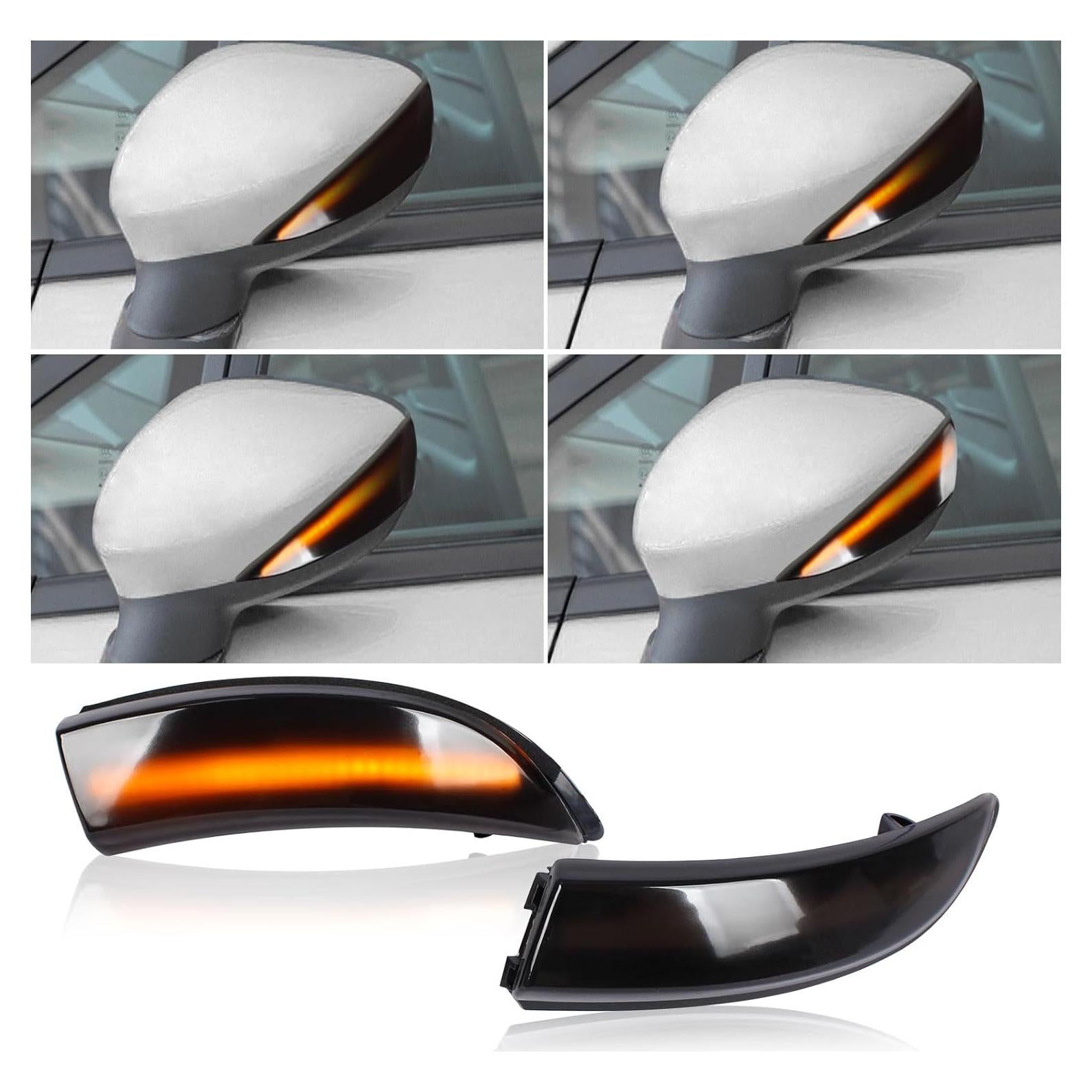 Luces de señal de giro LED Doiplent para Ford Fiesta B-Max 2008-2017