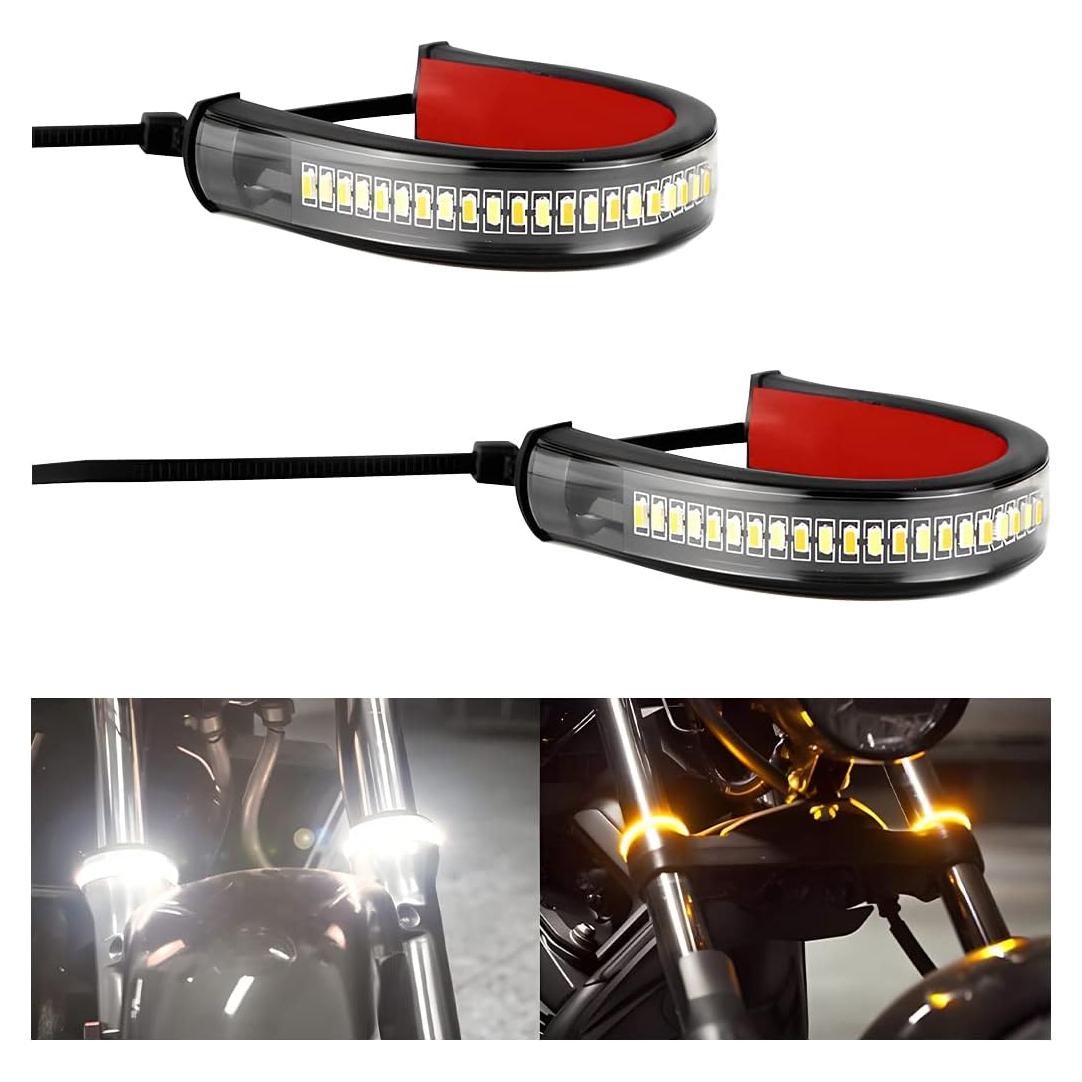 Luz de Señal de Giro LED Zipelo 2PCS Impermeable 12V