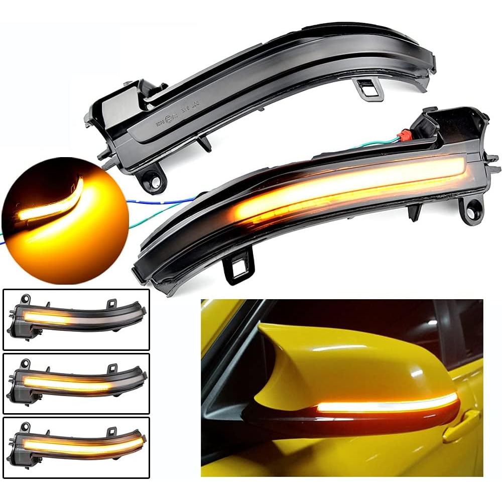 Luces de señal de giro LED Hacreyatu para BMW 1 2 3 4 Series