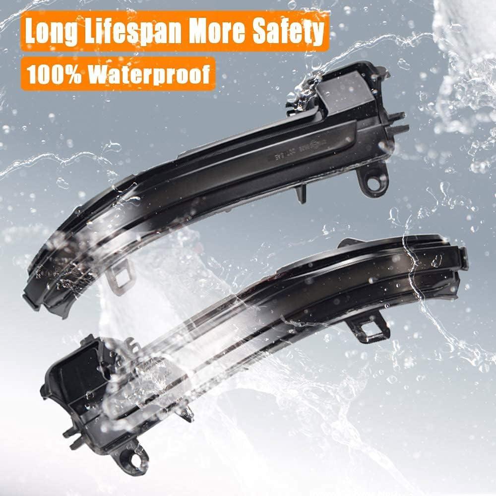 Luces de señal de giro LED Hacreyatu para BMW 1 2 3 4 Series