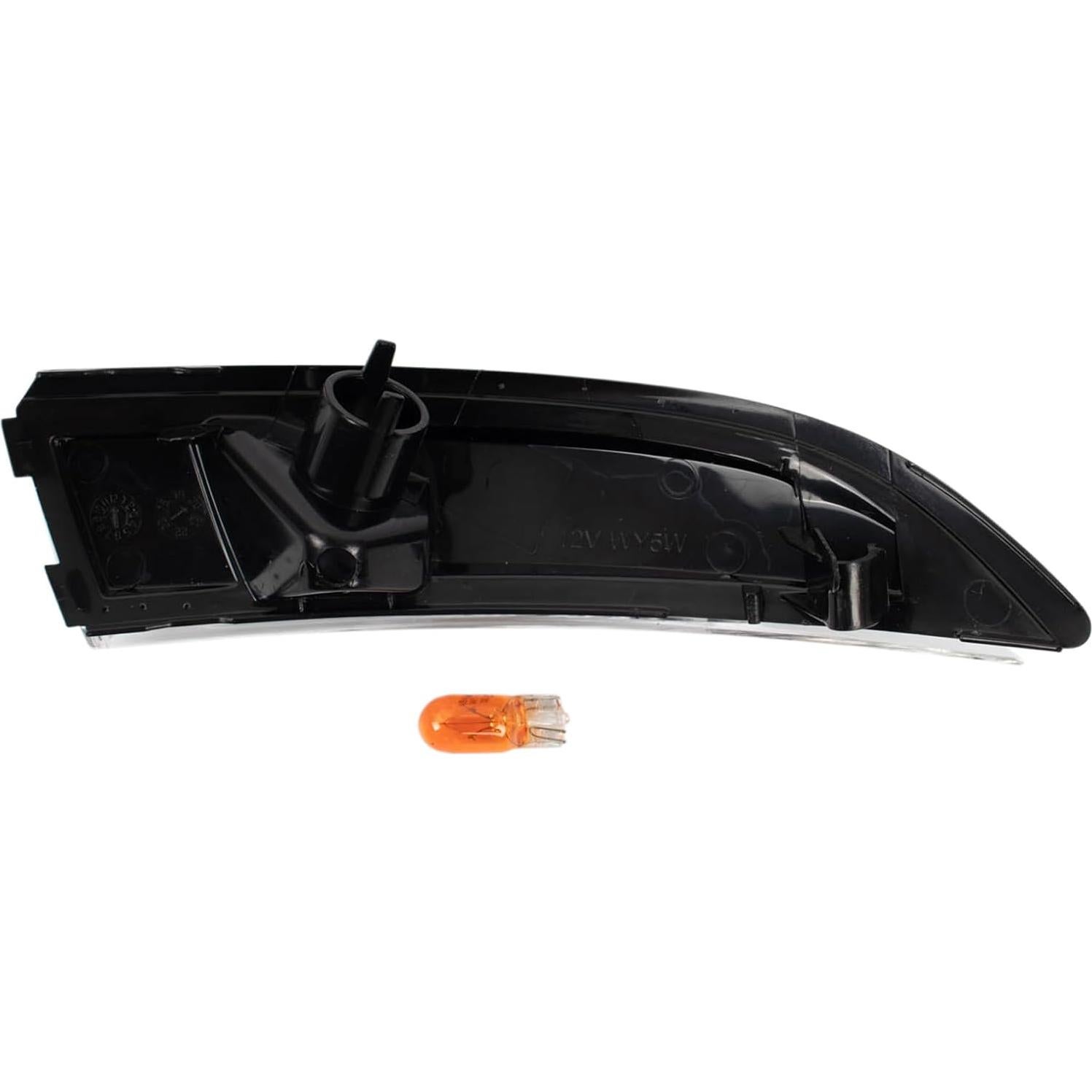 Señal de Giro Espejo Lateral TRQ MSA17596 Lente Claro