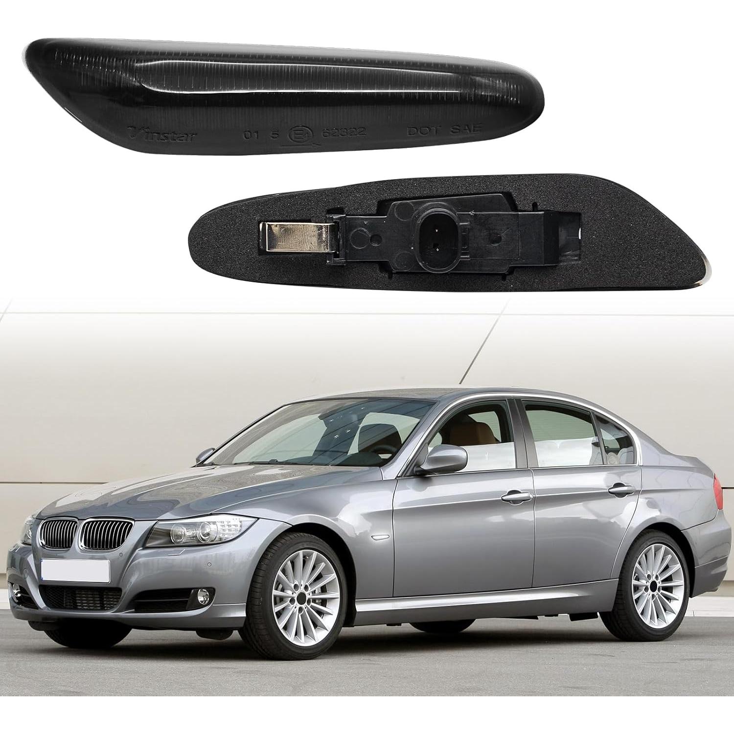 Luces de Marcador Lateral LED AUYICH Lente Ahumada 2003-2013