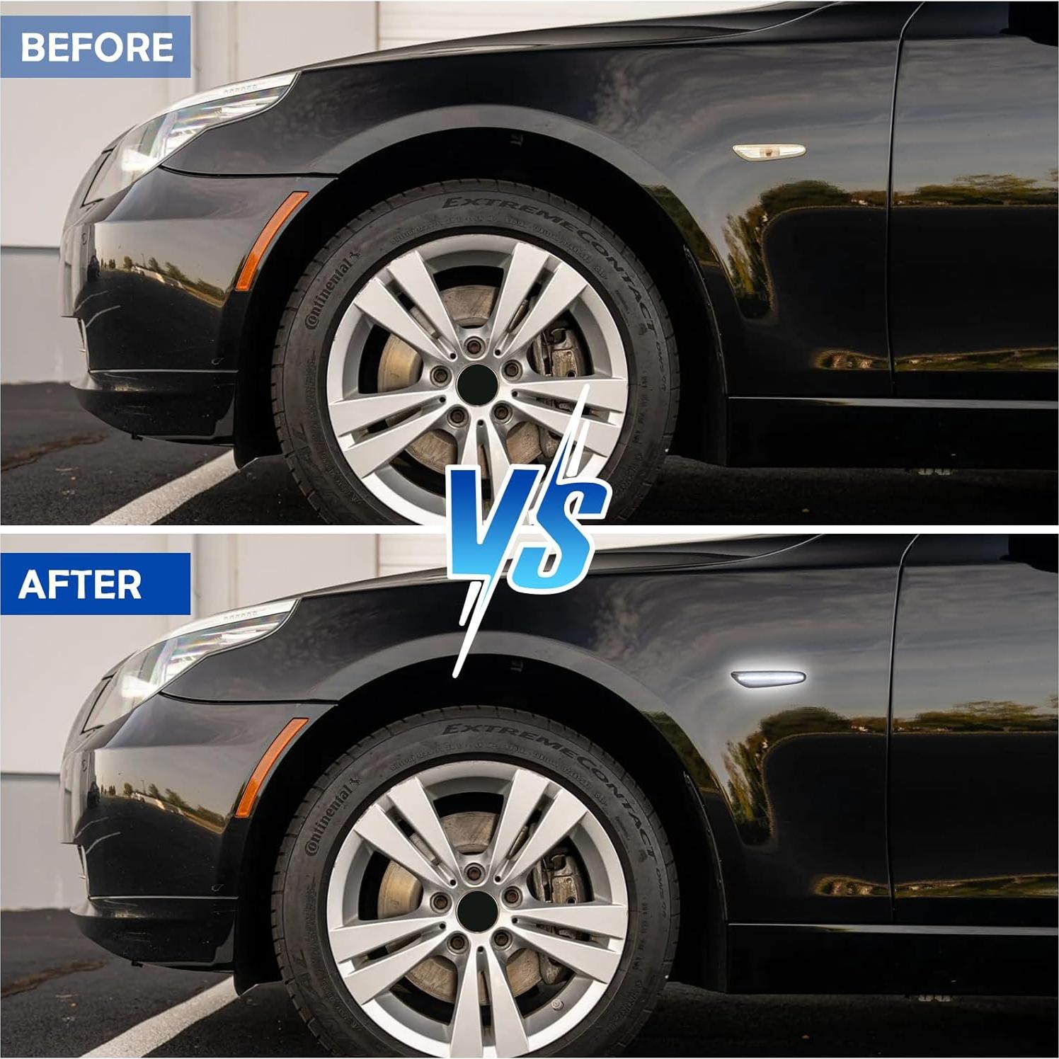 Luces de Marcador Lateral LED AUYICH Lente Ahumada 2003-2013