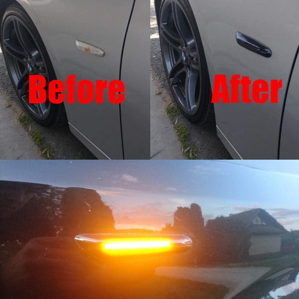 Luz de Marcador Lateral LED Ámbar Secuencial Dunxunn para BMW